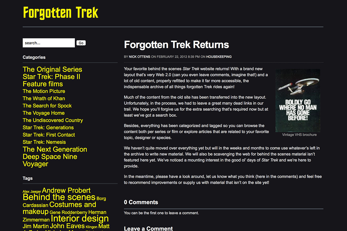 Forgotten Trek