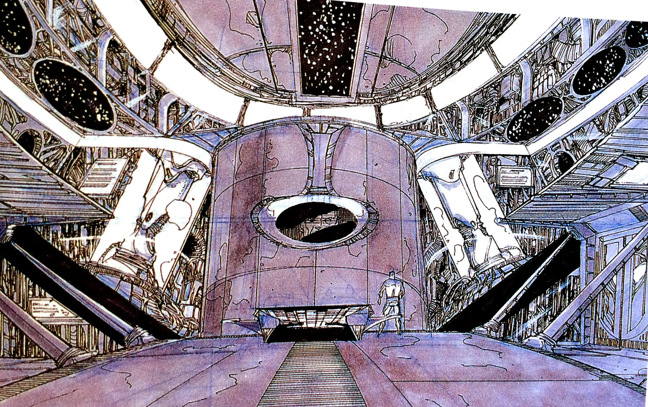 Deep Space Nine Ops concept art