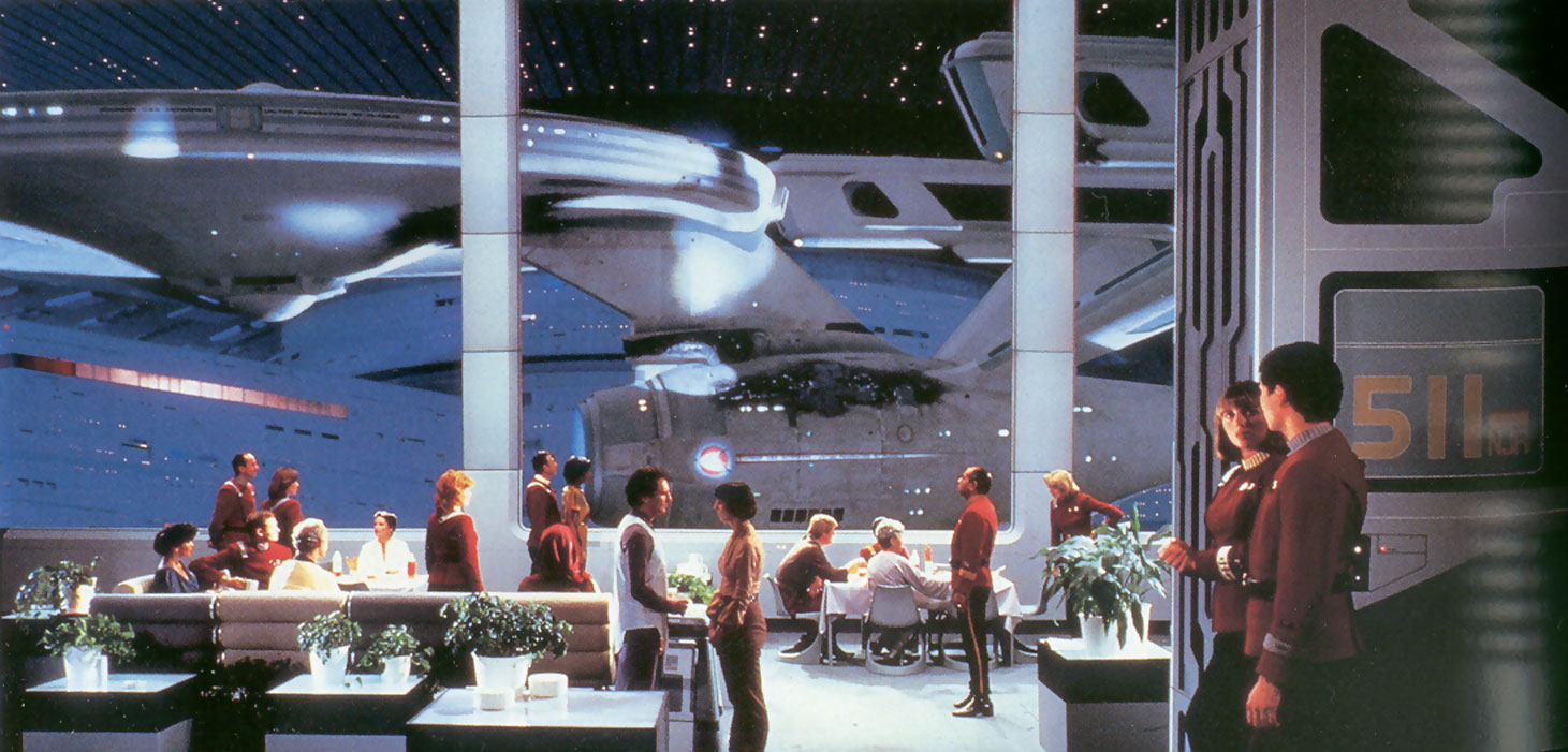 Enterprise in Spacedock
