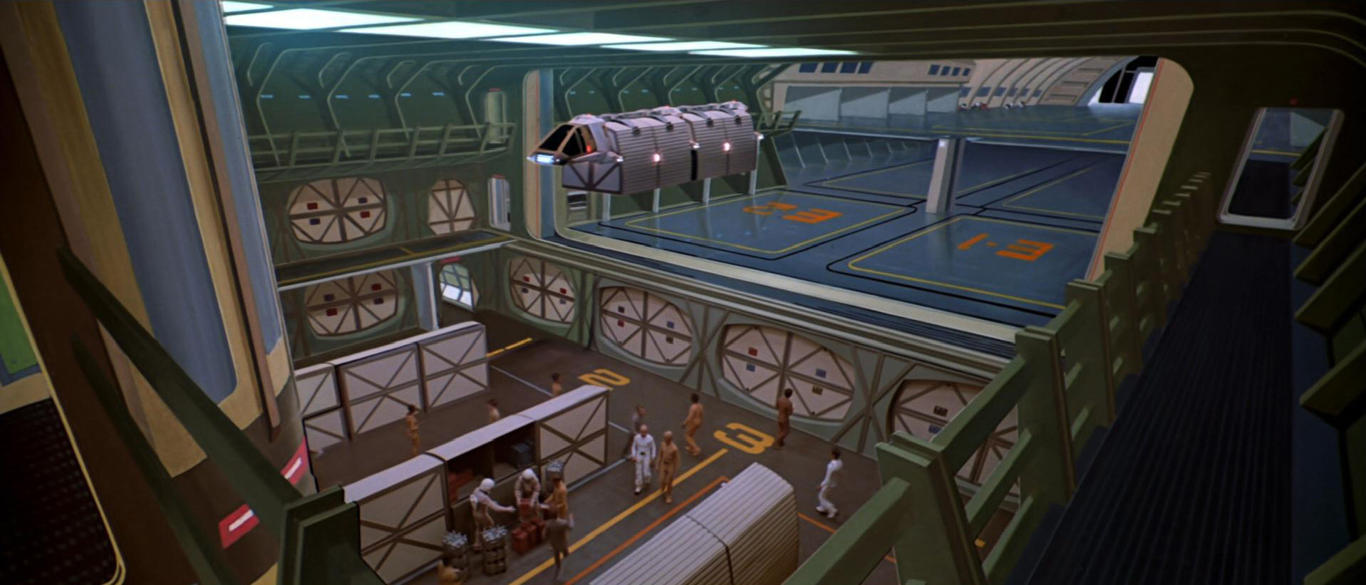 Enterprise cargo bay in the 2009 Blu-ray theatrical cut