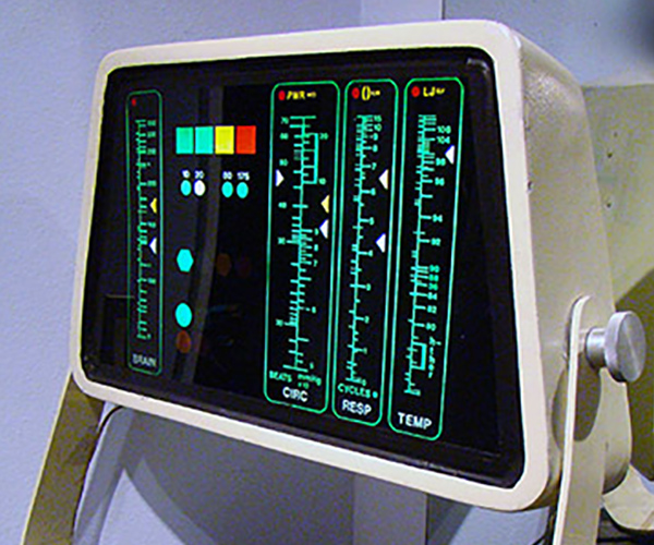 Enterprise-D sickbay monitor