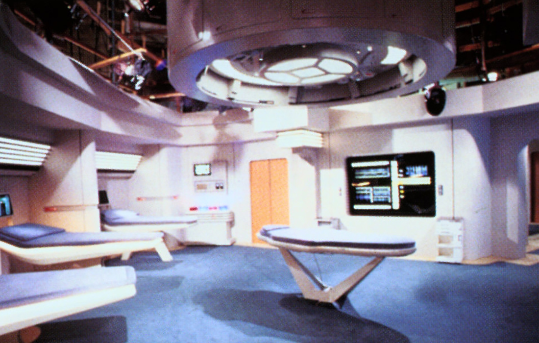 Enterprise-D sickbay set