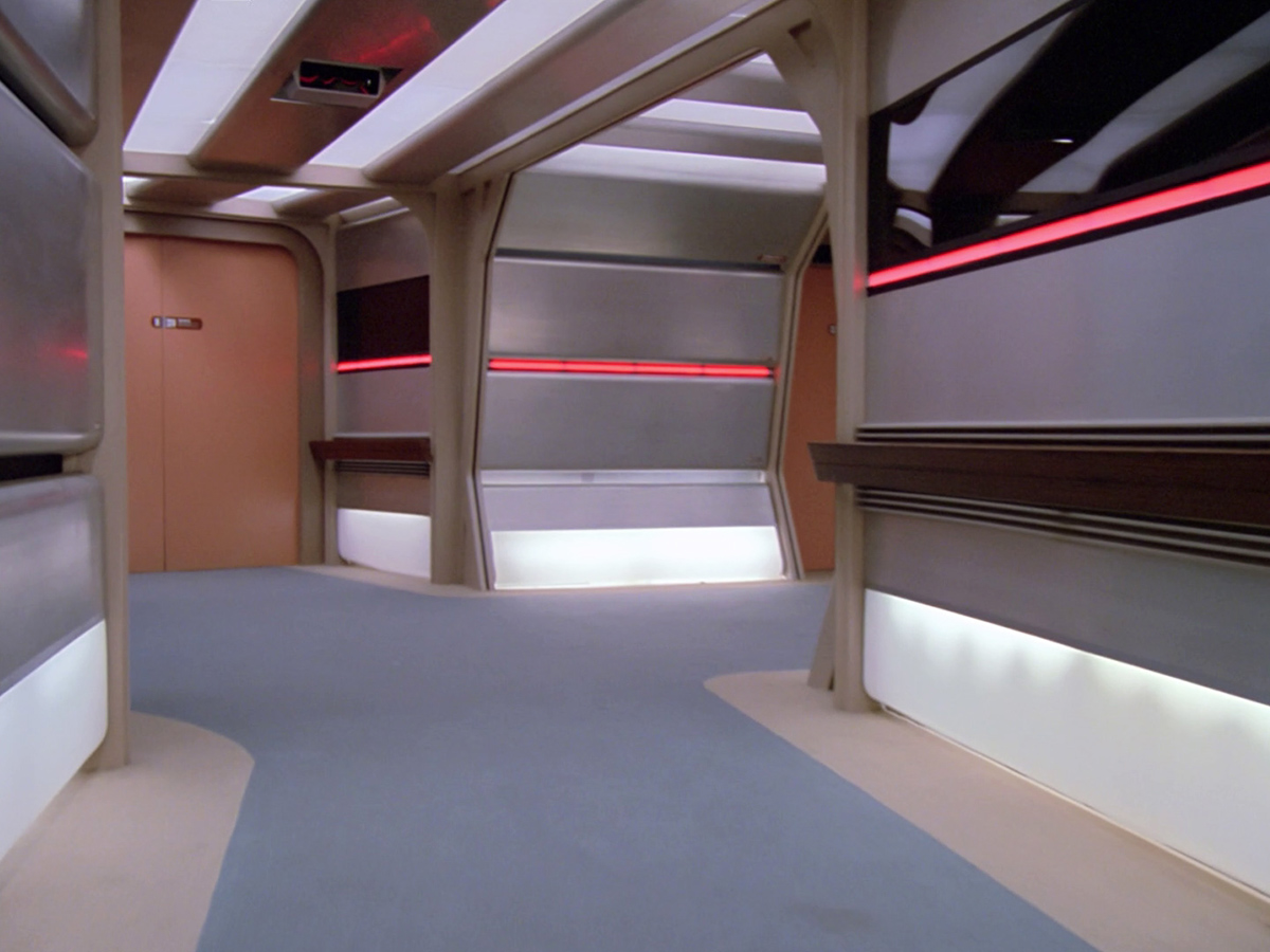 Enterprise-D corridor