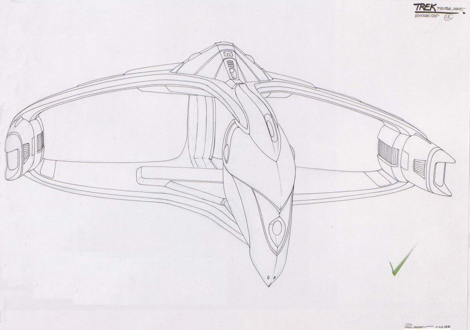 Romulan Warbird concept art