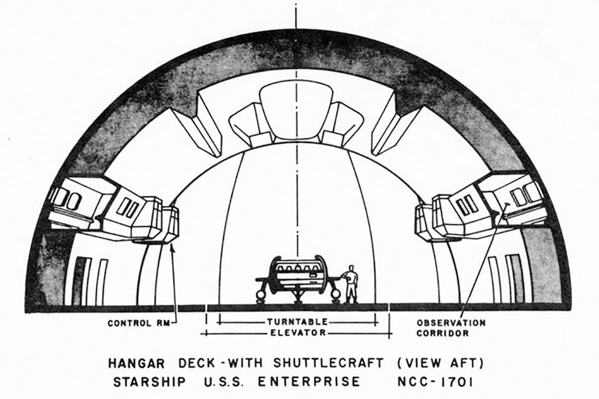 Shuttlebay concept art