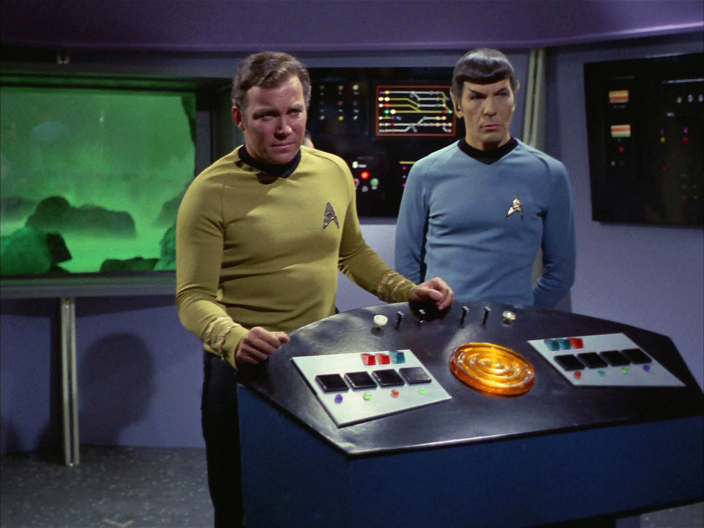 James Kirk and Spock