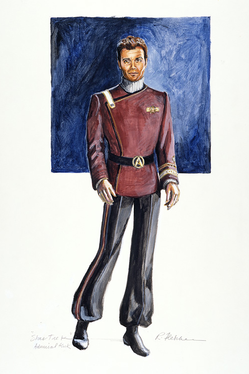 Starfleet uniform concept art