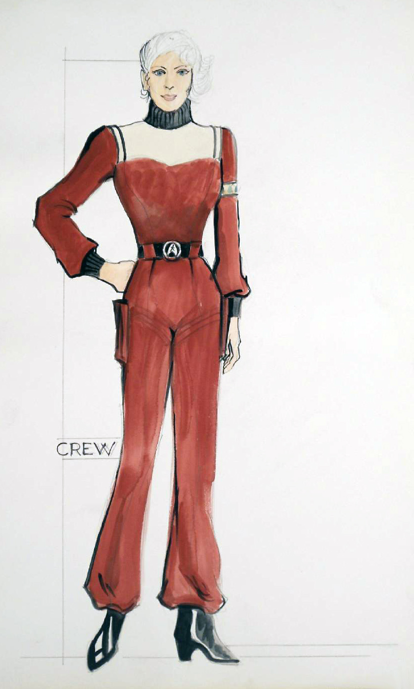 Starfleet uniform concept art
